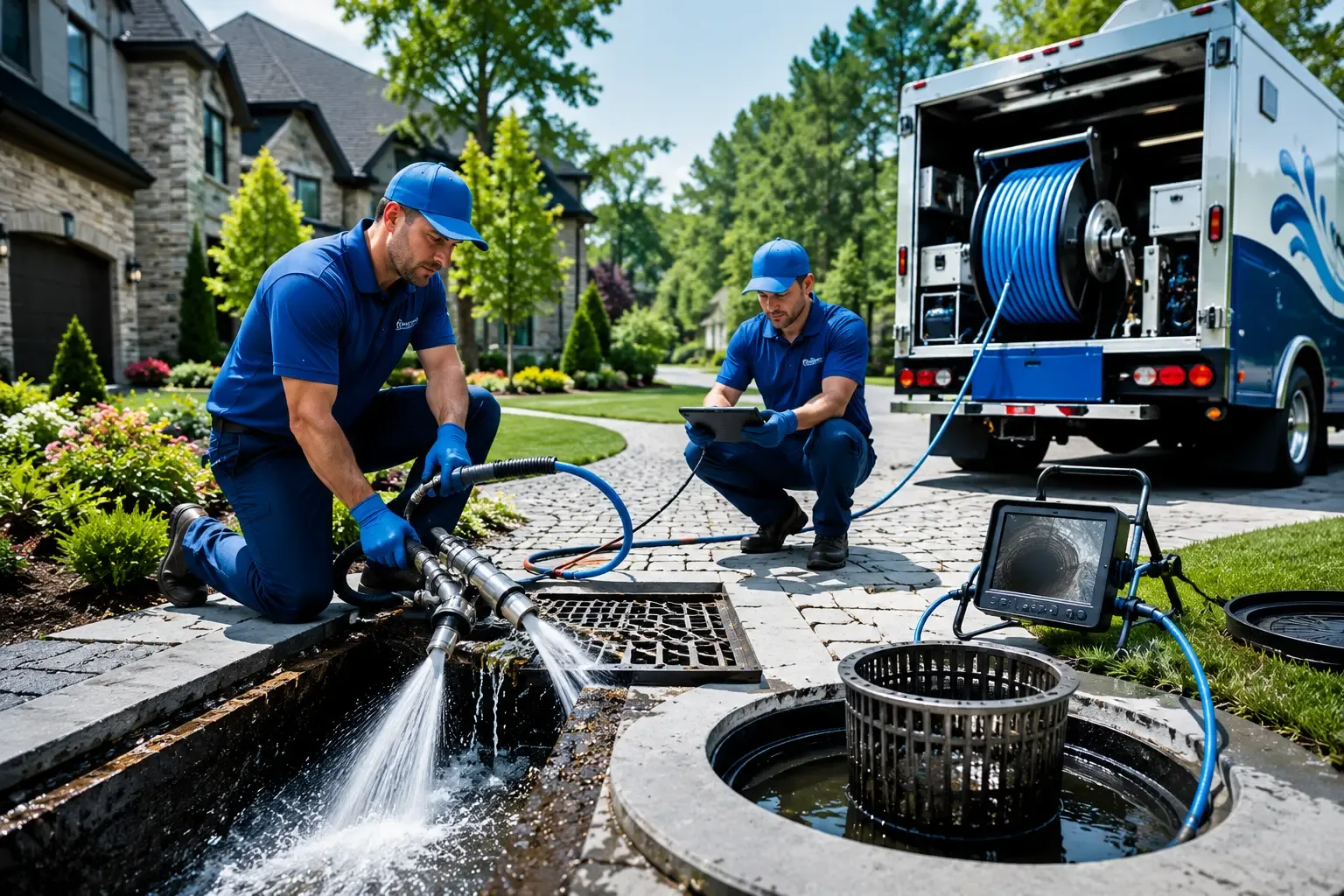 Local outdoor drain cleaning professionals in Calamus, IA